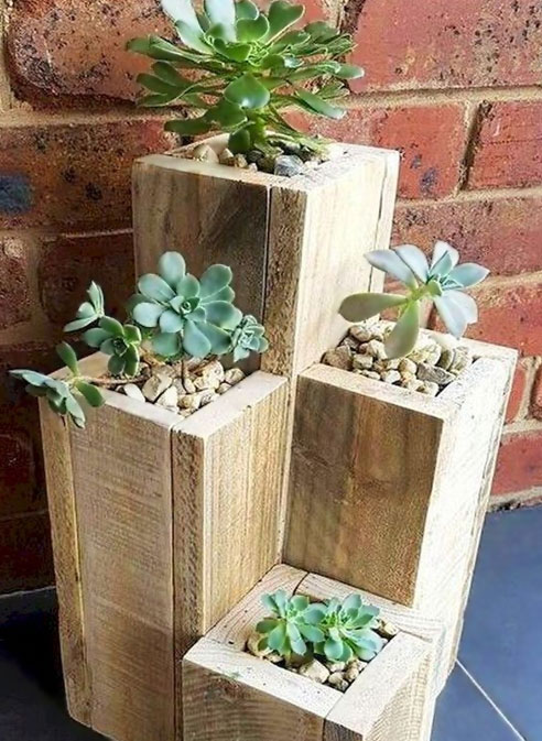 Reclaimed Wood Planters and Window Boxes