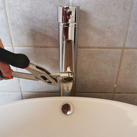 how to clean tap filter