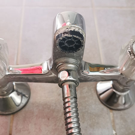 has water flow from tap become a trickle