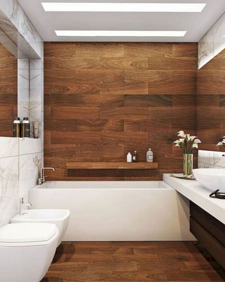 wood look bathroom tiles