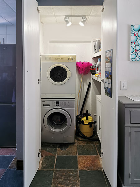 finding space for small laundry