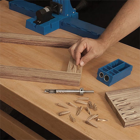 make own plugs for pocket holes