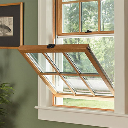 wood window frames add value to home