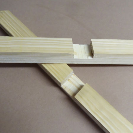 what is cross lap joint