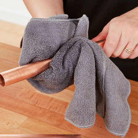 Copper Pipe Clothes Rail