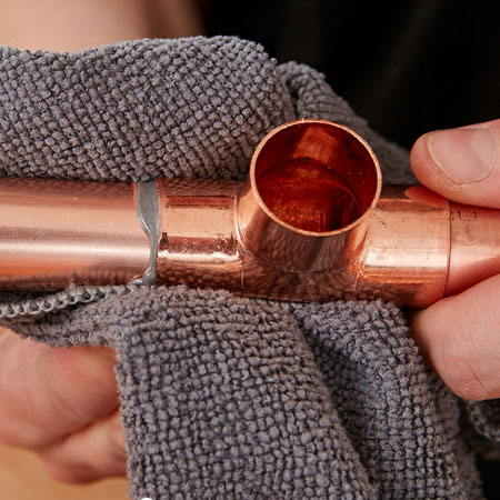 Copper Pipe Clothes Rail