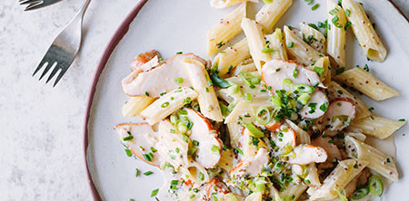 chicken and chive pasta