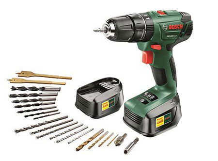 bosch PSB 1800 LI-2 impact drill driver tool box