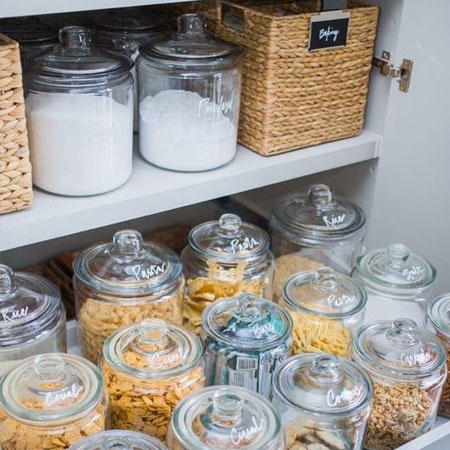 tips to sort and organize pantry
