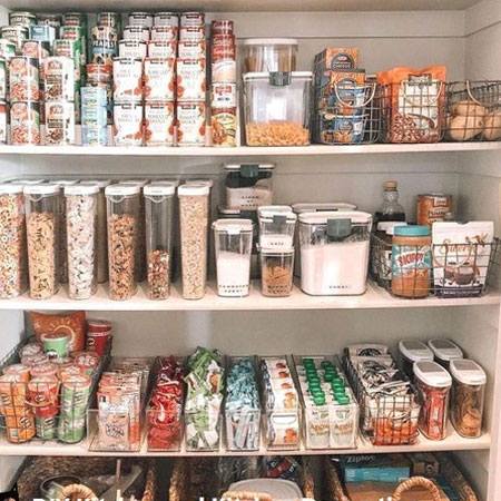 how to sort and organize pantry