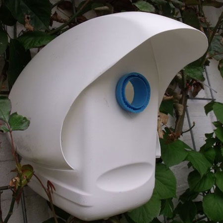 recycled plastic bottle bird house