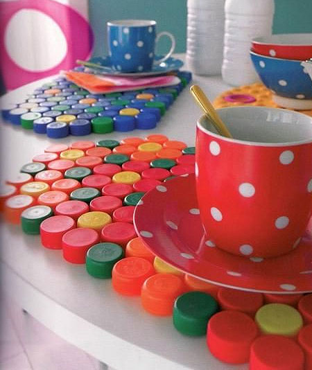 uses for plastic bottle caps