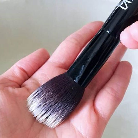 Clean and sanitize makeup brushes
