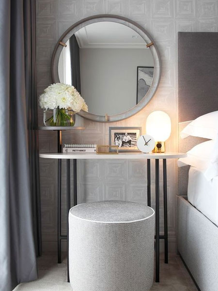 dressing table bedside table in one