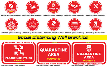 social distancing graphics stickers