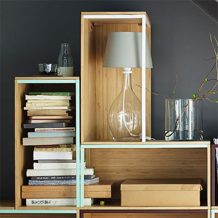 make clever use of space under stairs