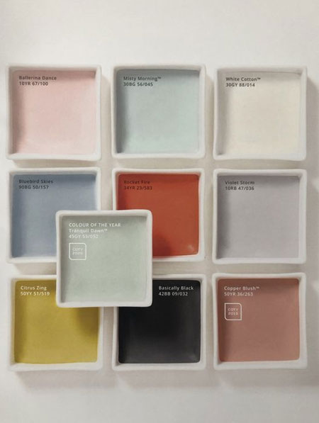 dulux colour palette 2020