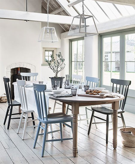 Chalk Paint A Chair Or Two With Pops Of, Chalk Paint Table And Chair Ideas