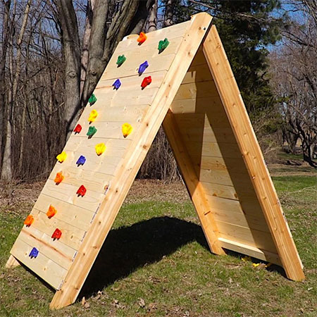 Build a Climbing Wall for the Kids