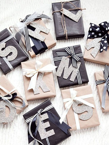 alphabet letter gift cards for gifts