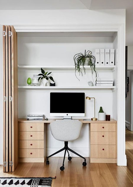 what is a cloffice home office in a closet