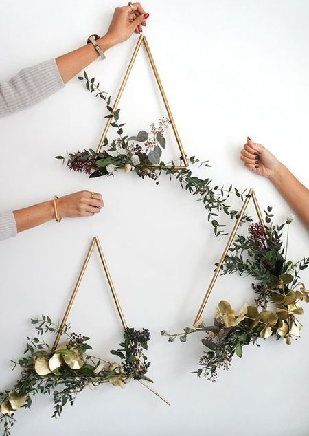 combine crafts with nature and organic materials
