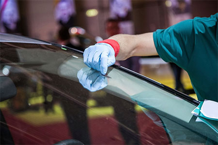 laminated glass for car windshields