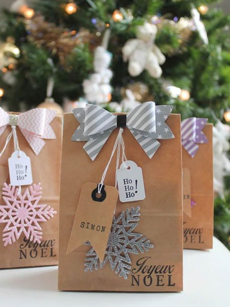 brown paper gift bags