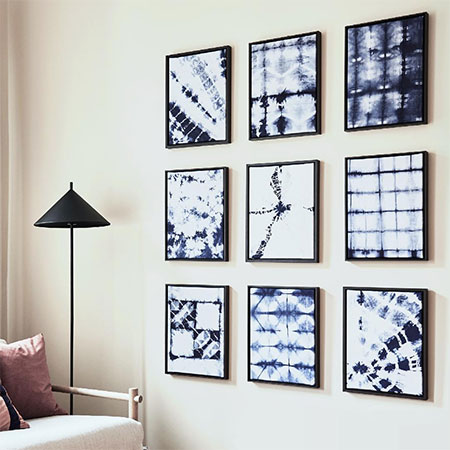 Make Tie Dye Art for a Gallery Wall