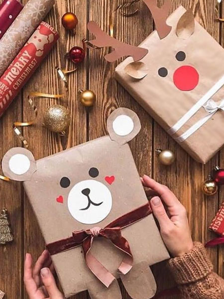 kids gift wrapping ideas