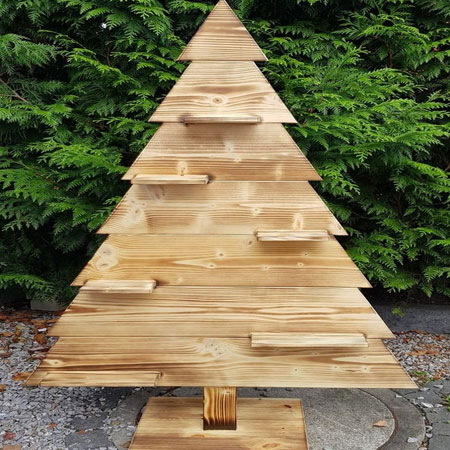 pallet wood christmas tree