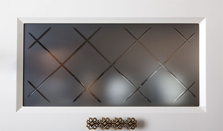 Hybrid Cabinets: Replace upper cabinet and reface base cabinet