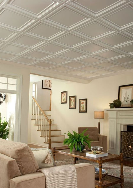 polystyrene ceiling tiles for high ceilings