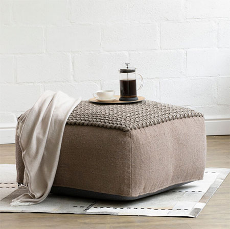 upholstered ottoman coffee table