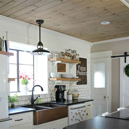 timber planks for ceiling