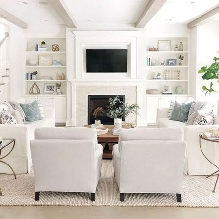 decorate around the tv