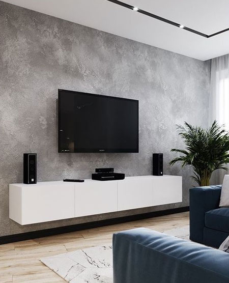 make tv focal point in room