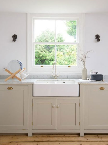 not quite pink for kitchen cabinets