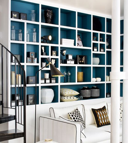 paint bookcase or bookshelf
