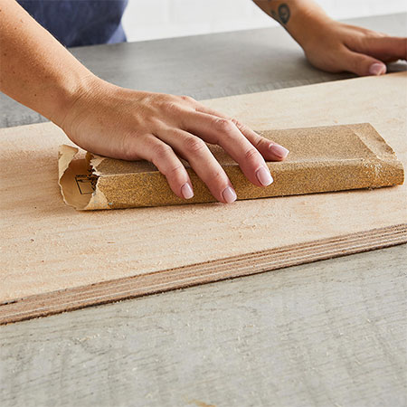 How to Make Plywood Look Like Barnwood