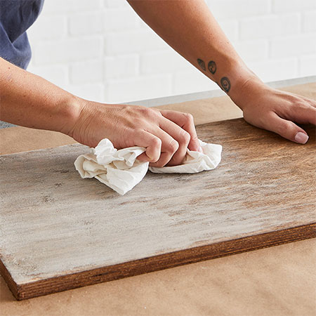 How to Make Plywood Look Like Barnwood