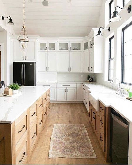 Wood Kitchens are Lighter and Brighter in 2020