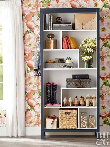 bookcase makeover