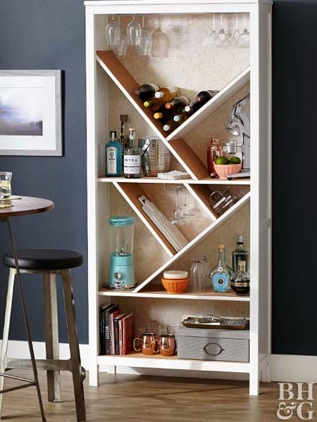 bookcase makeover