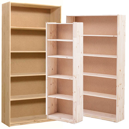 buy or make DIY bookcase