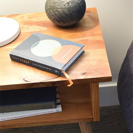 Rustic Bedside Table that's Easy to Make