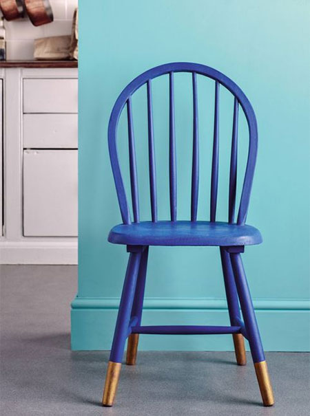 A Pop of Classic Blue with Chalk Paint