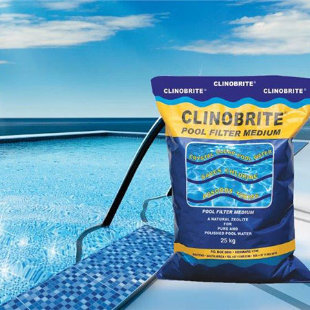 Pure and Polished Pool Water with clinobrite