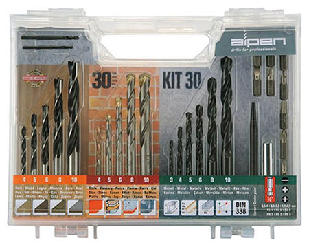 alpen drill bits to drill holes into any material
