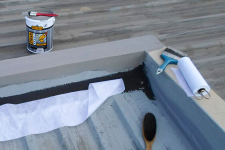 how to apply roof membrane